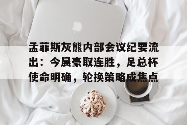 爱游戏体育网页版-孟菲斯灰熊内部会议纪要流出：今晨豪取连胜，足总杯使命明确，轮换策略成焦点的简单介绍
